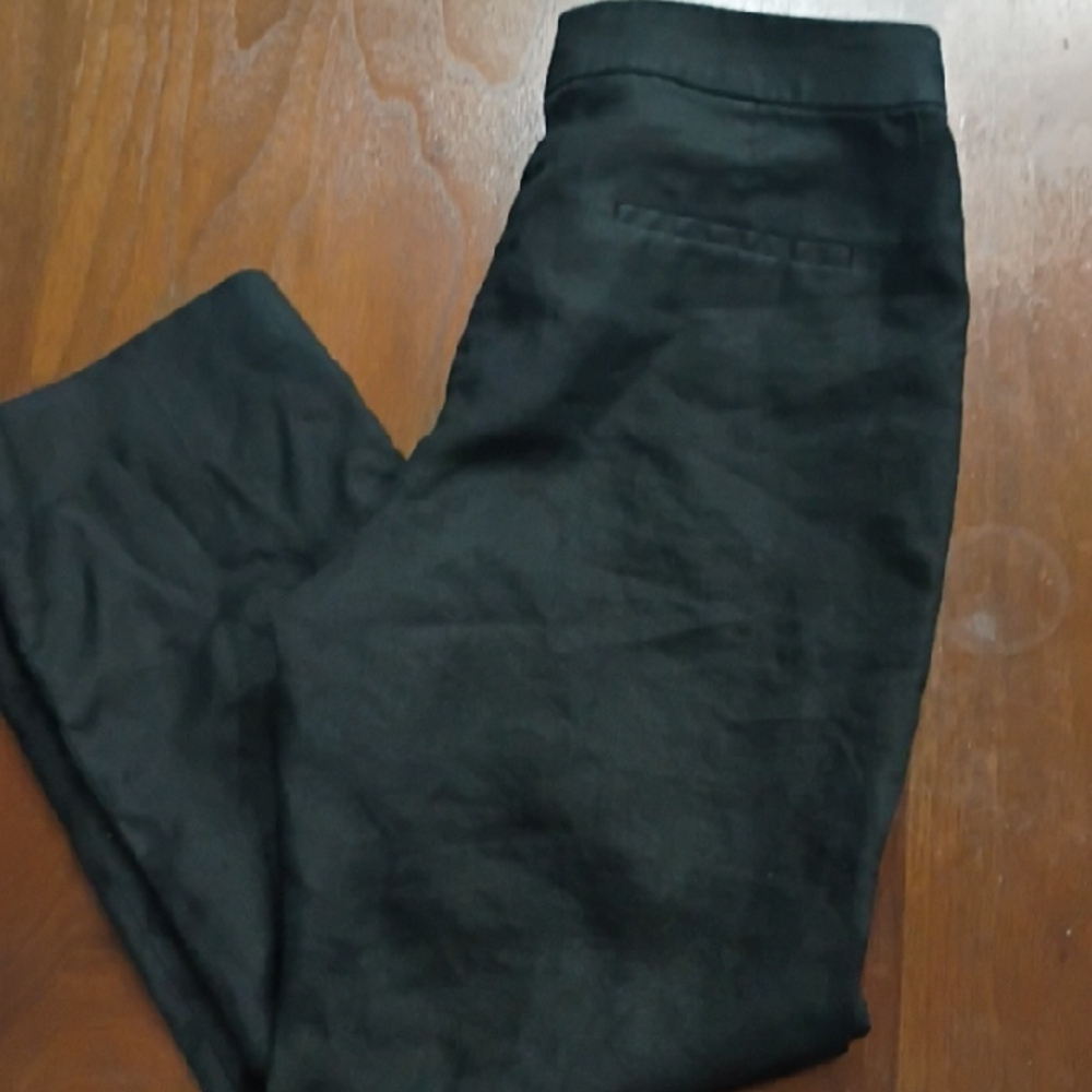 J. Crew Women's Black Chinos